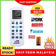 🔥REMOTE AIR COND🔥 Daikin / York / Acson Air Conditioner Remote Control