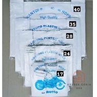 BK888 Motto Brand Milk White Thick Plastic Bag | Thick White Plastic Bag Susi Guaranteed Quality