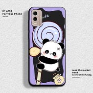 For Nokia C32 Case Cute Panda Flower Soft Silicone Couple Phone Casing For Nokia C32 NokiaC32 Protec