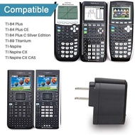 Pengecas Penyesuai Kuasa FouceClaus untuk Texas Instruments TI-84 Plus CE/TI-84 Plus/TI-Nspire CX/CX