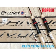 JORAN PANCING RAPALA RIVULET UL FISHING ROD ( SPINNING/ BAITCASTING )