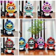 BACK2LIFE Opera Face Changing Doll, Sichuan Opera Peking Opera Figure Panda Face-changing Toy Doll, 