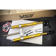 YSS Racing Yamaha Xmax 250 Racing Adjustable CNC Forged UP Side down Fork @ USD Fork ( Caliper GP4 1