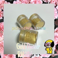 gold powder slime powder putty gold metalic pearl clay