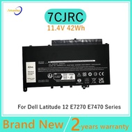 Juyaning 11.4V 42Wh Laptop battery For Dell Latitude 12 E7270 E7470 Series 7CJRC 07CJRC
