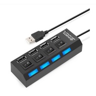 USB 4 PORTS On Off / Plug 4 USB Ports