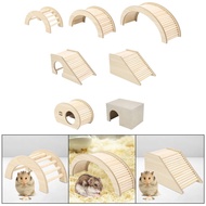 [baoblaze21] Hamster Hideout Small Pet Castle Home Hamster Hut Play Toy Cage Accessories for