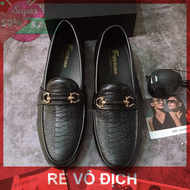 Giày Tây Nam FS02-VC Phong Cách Lịch Lãm Da Thật Đính Kim Loại Cao Cấp