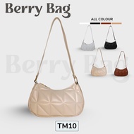 BERRY Korean style solid color shoulder and crossbody bag for women TM10