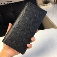 New Long Wallet Men Folding Wallet Relief Available in Stock with Receipt 75365