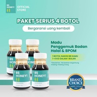 BUY 4 BOTTLES MORE ECONOMICAL HONEY BS HONEY TO INCREASE APPETITE BPOM HALAL - 350 GR DISCOUNT