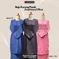 BAJU KURUNG PESAK TRADISIONAL / JOHOR PLAIN