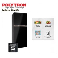 PROMO KULKAS 2 PINTU POLYTRON PRW-29MNX [ 260 LITER ] HITAM ARYAIRYYA