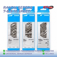 Shimano HG40 6 7 8 Speed HG53 9 Speed Chain MTB Roadbike Federal FoldingTouring CN-HG40 CN-HG53 116 