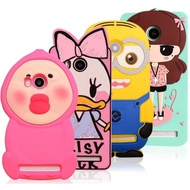 Vivo Xshot X Shot Cartoon ShakeProof Silicone Back Case Cover Casing