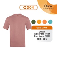 Oren Sport QD Quick Dry Plain T-Shirt QD04