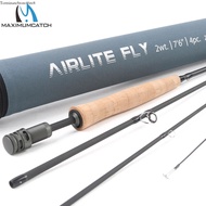 Maximumcatch Super Light 2/3WT 7'6''/10'0'' Airlite Fishing Graphite IM10/30T+36T Carbon Fiber Fly R