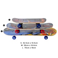 Four-Wheeled Cartoon Character Long Skateboard For Kids Scooters (For Beginner)