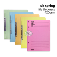 Mega Thick Manila File(420gsm) 102 Spring(UK) 102 Flat(PM) Fail Kertas/Paper File/File Filing/Card F