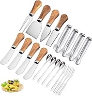 Cheese Butter Spreader Knives Set Charcuterie Board Accessories Stainless Steel Spreader Knives with