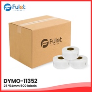 Cheap Compatible Thermal Paper Label Stickers Dymo 11352 25x54mm 500 Labels 50 rolls