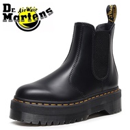 Dr. Martens Leather Chelsea Boots - Women's Thick Sole High-Tops