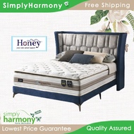 [FREE GIFT] SHSB Honey Diamond Silk / Tilam Kelamin / Pocket Spring Mattress / Queen / King Size