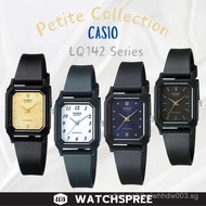 Casio Ladies Classic Petite Collection LQ-142 Resin Band Watch LQ-142-1B LQ-142-1E LQ-142-7B LQ-142-