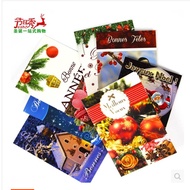 3set /Christmas Decorations Gift Cards Western Christmas New Years Greeting Shin Shin Christmas Gree