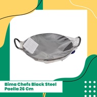 Wajan Bima Chefs Black Steel Paella 26 CM