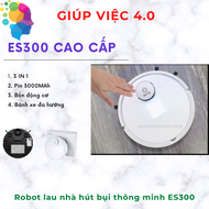 Robot hút bụi lau nhà thông minh ES300-Hàng nhập khẩu|Qùa lưu niệm