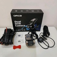 Orca Dw-668 Dual Camera DVR Car Front Rear Camera DVR Free Sd 32 Gb