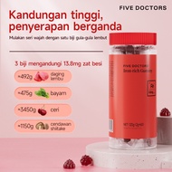Five Doctors Iron Gummies 5X Absorption Organic Iron + Vitamin C–Boost Energy & Relieve Fatigue | Li