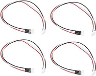 eMagTech 4pcs 3S 2.54mm EH Male to XH Female Balancer Cable for 11.1V LiPo Battery