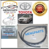 ORIGINAL TOYOTA CAMRY ACV30 ACV31 FRONT WINDSCEEN LINING DEPAN CERMIN LINING  * CROME * 75531-06060