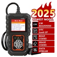 EOBD OBD 2 Scanner Digital Display OBD2 Code Reader Engine Battery O2 Sensor CY3001 Fault Code Clear