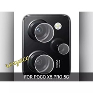 Tempered glass camera poco x5 pro 5G screen guard camera lens protector