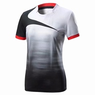 Tennis shirts Female Male Sport T Shirts for Men Short Sleeve Athletic Tennis Tee table Badminton T
