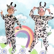 New Children's Cow Costume Kindergarten Ranch Little Good Dance Costume Milk Song Cow Costume