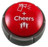 Airhorn Can Sound Button with Applause and Cheers, Funny Easy Button, Noise Maker Buzzer for Office,