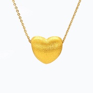 Michael Trio Tiny Heartstrings Pendant in 999 Pure Gold