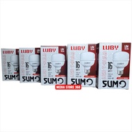 CAHAYA 5psc LUBY SUMO 16W LED Light / T-BULB LED BULB LOW VOLTAGE with White Light Warranty