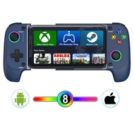 จอยสติ๊ก Gamepad ศัพท์มือถือสำหรับ iPhone Android Control Bluetooth Controller พร้อม Hall Effect Sti