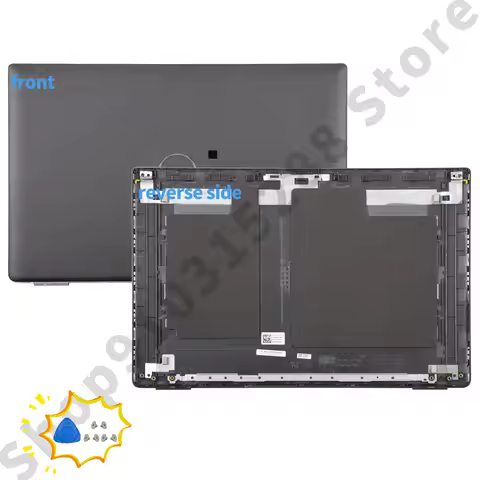 NEW Housing For Dell Latitude E3520 3520 LCD Back Cover Screen Cover Top Case Front Bezel hinges 15.