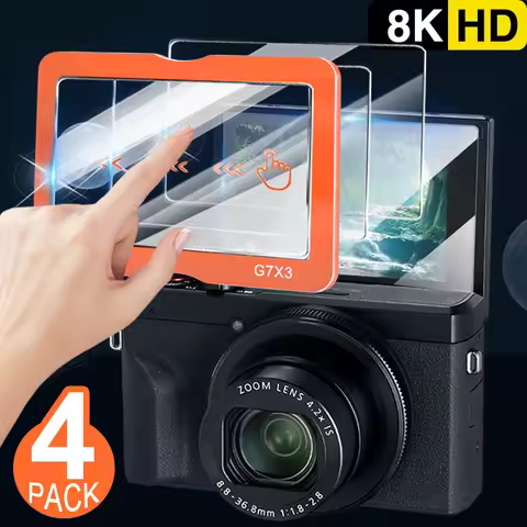 1-4Pcs Tempered Glass for Canon PowerShot G7X Mark II Mark III G7X3 G7X2 G9X II/G7X II/G5X II Easy i