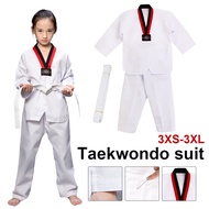 Rabbite WTF Taekwondo Uniform for Kids Adult 110cm-190cm Karate Uniform for Kids Shift Long Sleeves 