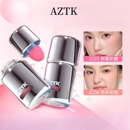 AZTK Frozen Liquid Blush AZTK Jingzhi Frozen Color Blush Liquid Matte Atmosphere Multi-purpose Conto