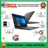 DELL LATITUDE 5400 TOUCH SCREEN CORE I5 8TH GEN  14INCH SCREEN