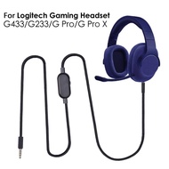 High Quality Audio Cable For Logitech GPRO X G233 G433 Headphones