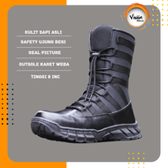 SEPATU PDL BOA NINJA KULIT SEPATU PDL CORDURA JATAH POLRI TNI